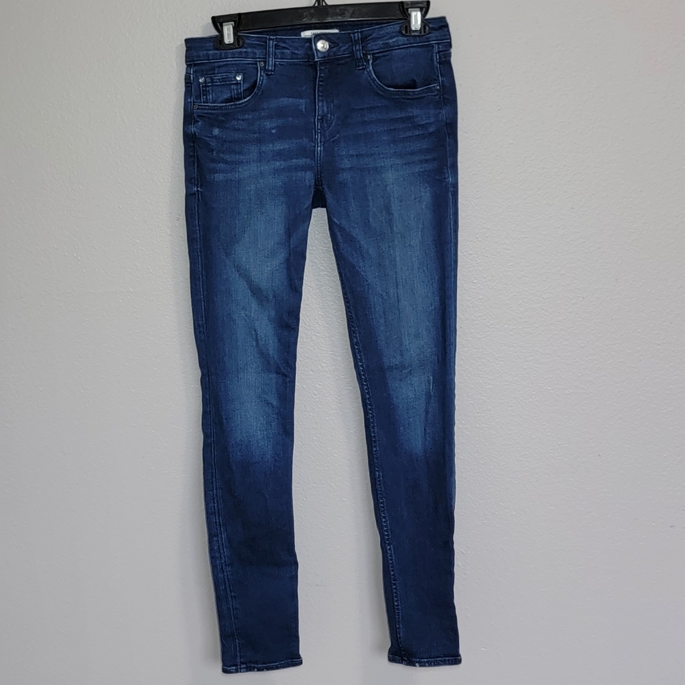 ZARA WOMAN PREMIUM COLLECTIONSKINNY  BLUE JEANS/SIZE 4.